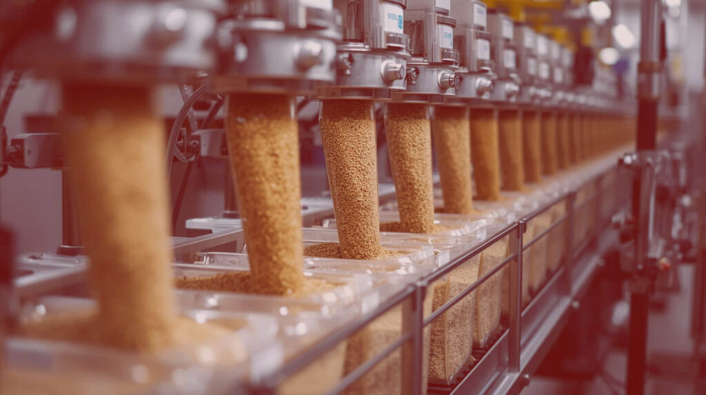 co-packing produktów granulowanych - linia